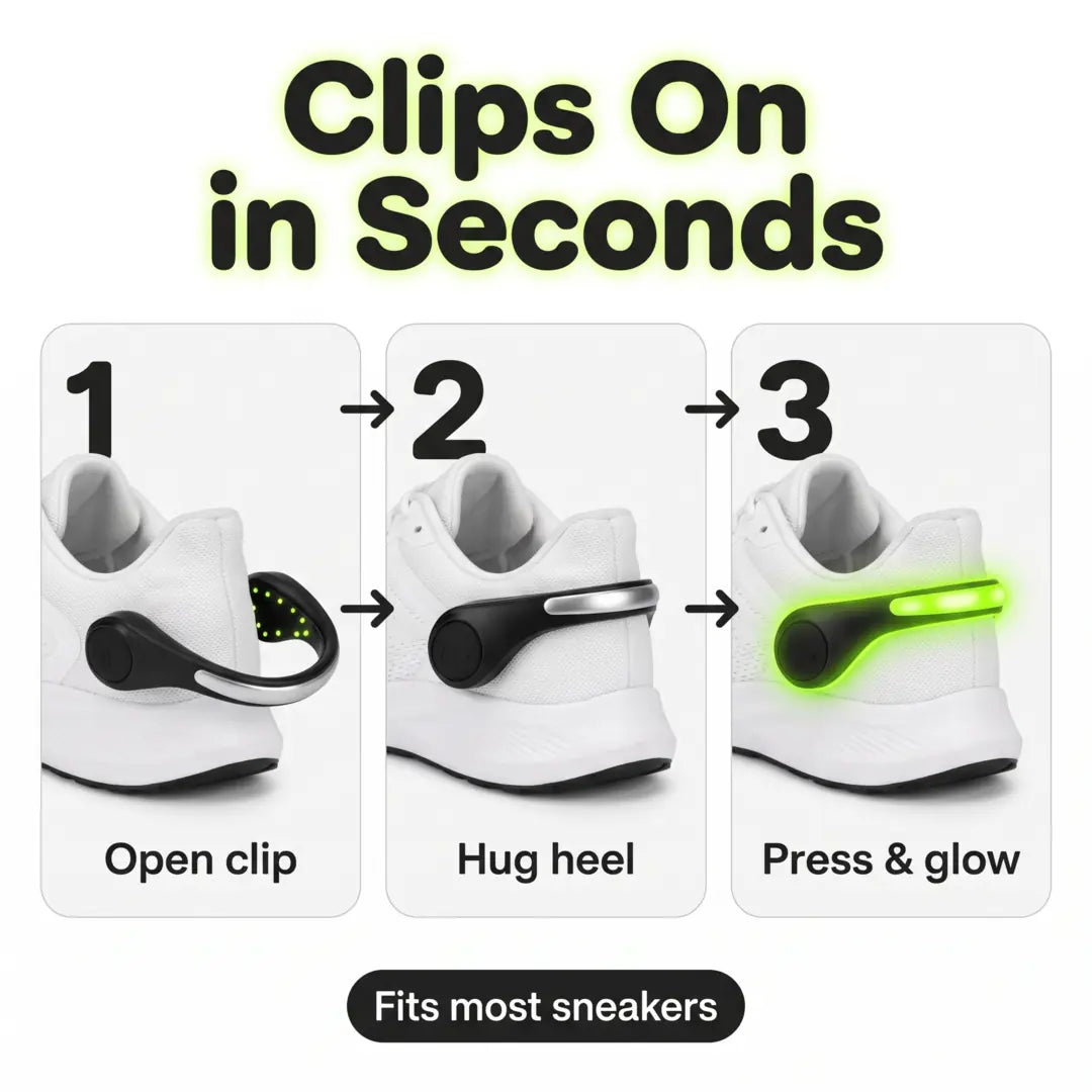 Clips on in seconds