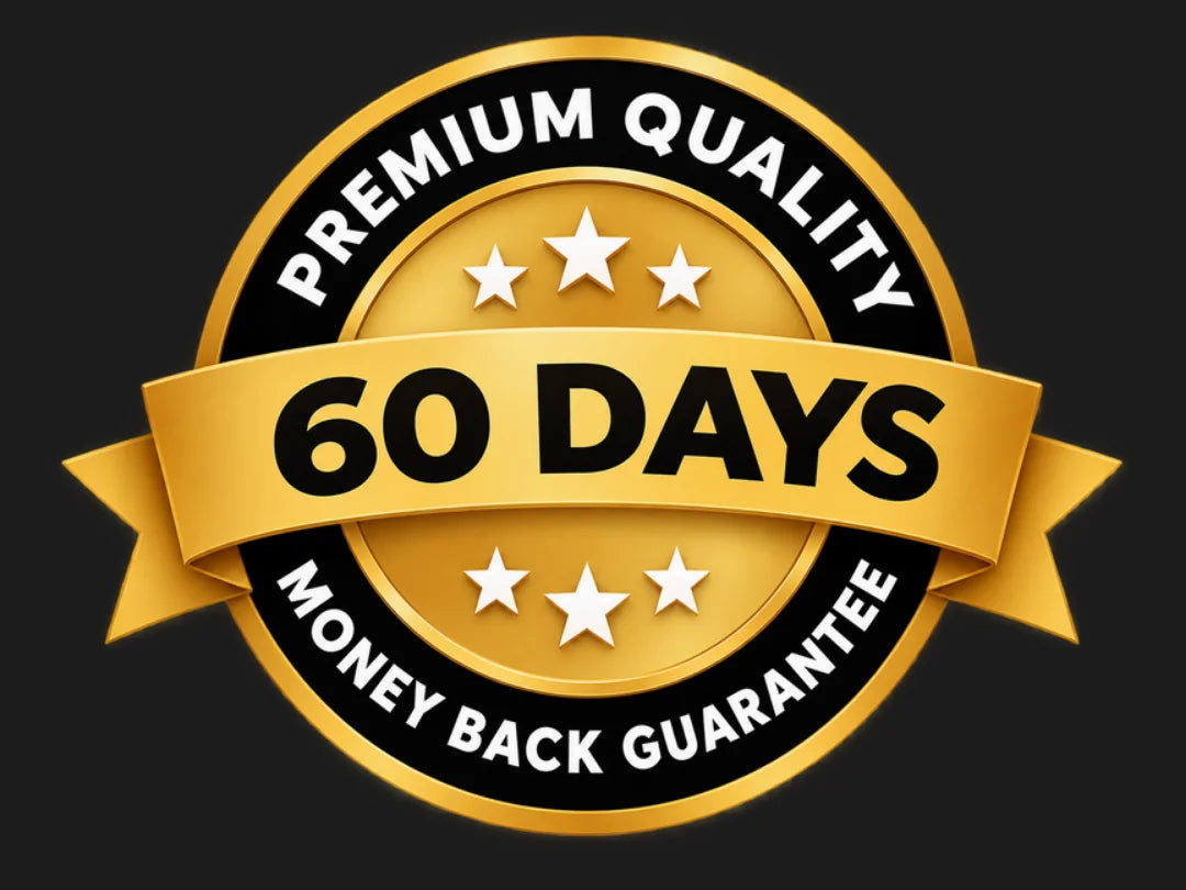 60-day money-back guarantee